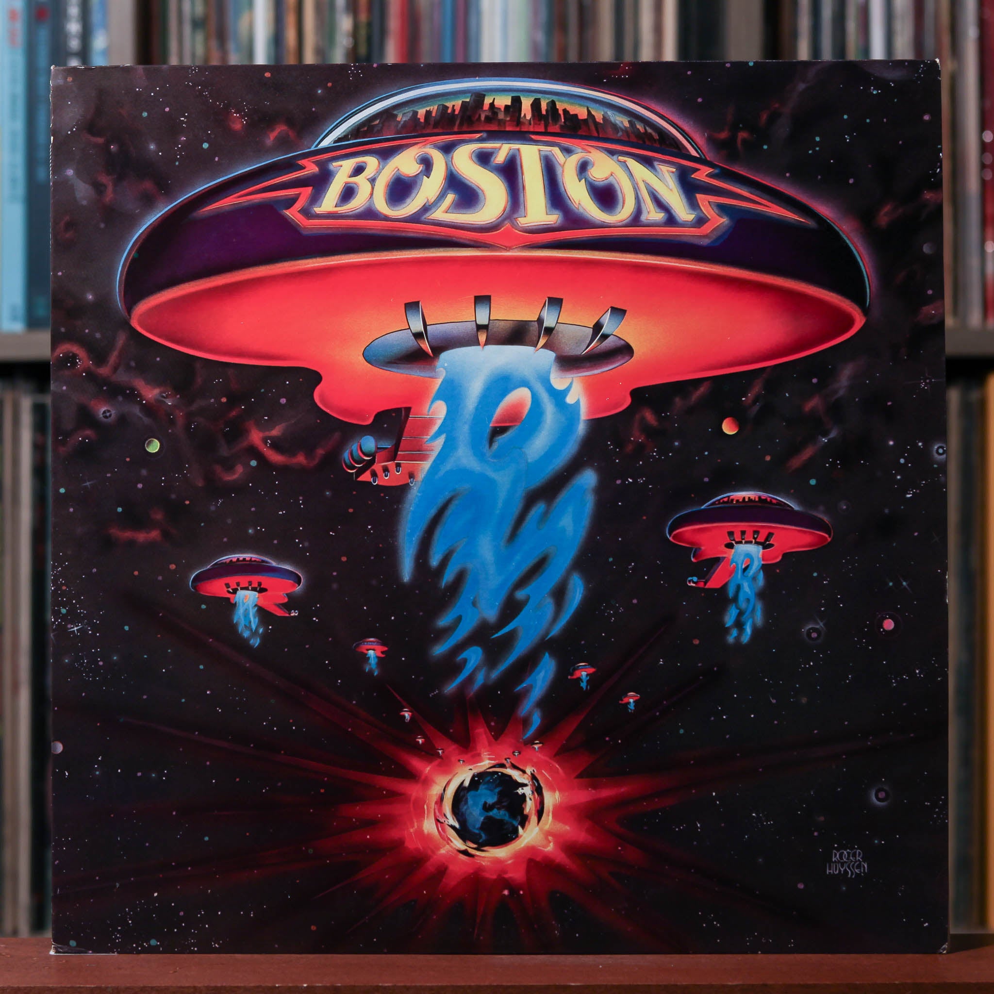 Boston - Boston - JAPAN W/ INSERT 1976 Epic, EX/VG