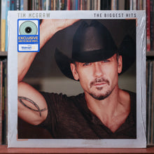 Load image into Gallery viewer, Tim McGraw - The Biggest Hits - ARCTIC BLUE vinyl 2022 McGraw Music, SEALED
