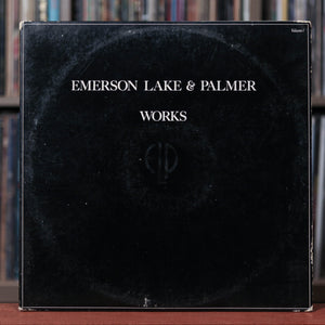Emerson Lake & Palmer - Works Volume 1 - 2LP - 1977 Atlantic, VG/EX