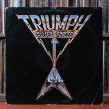 Load image into Gallery viewer, Triumph - Allied Forces - 1981 RCA Victor, VG/VG
