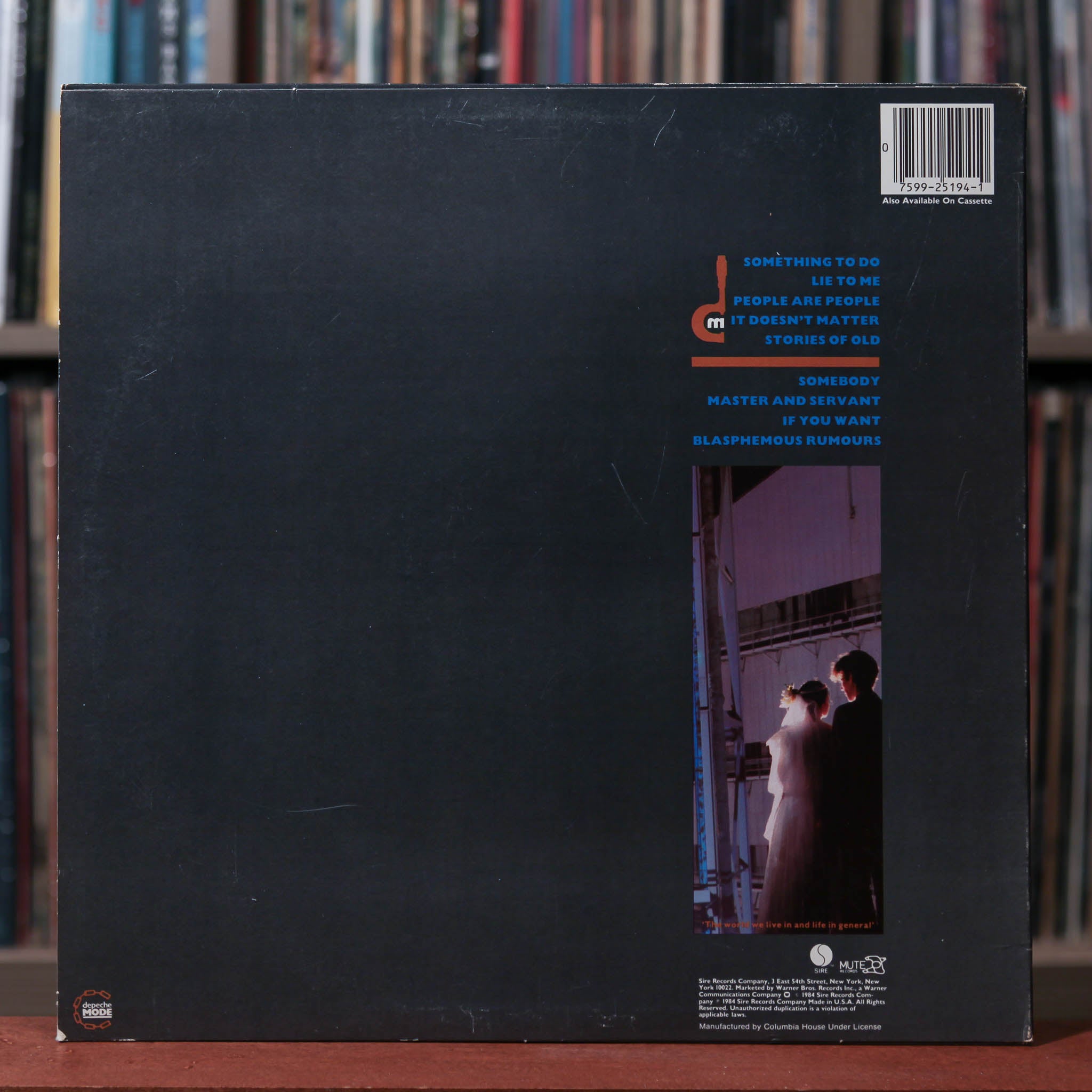 Depeche Mode - Some Great Reward - 1984 Sire, VG+/VG+