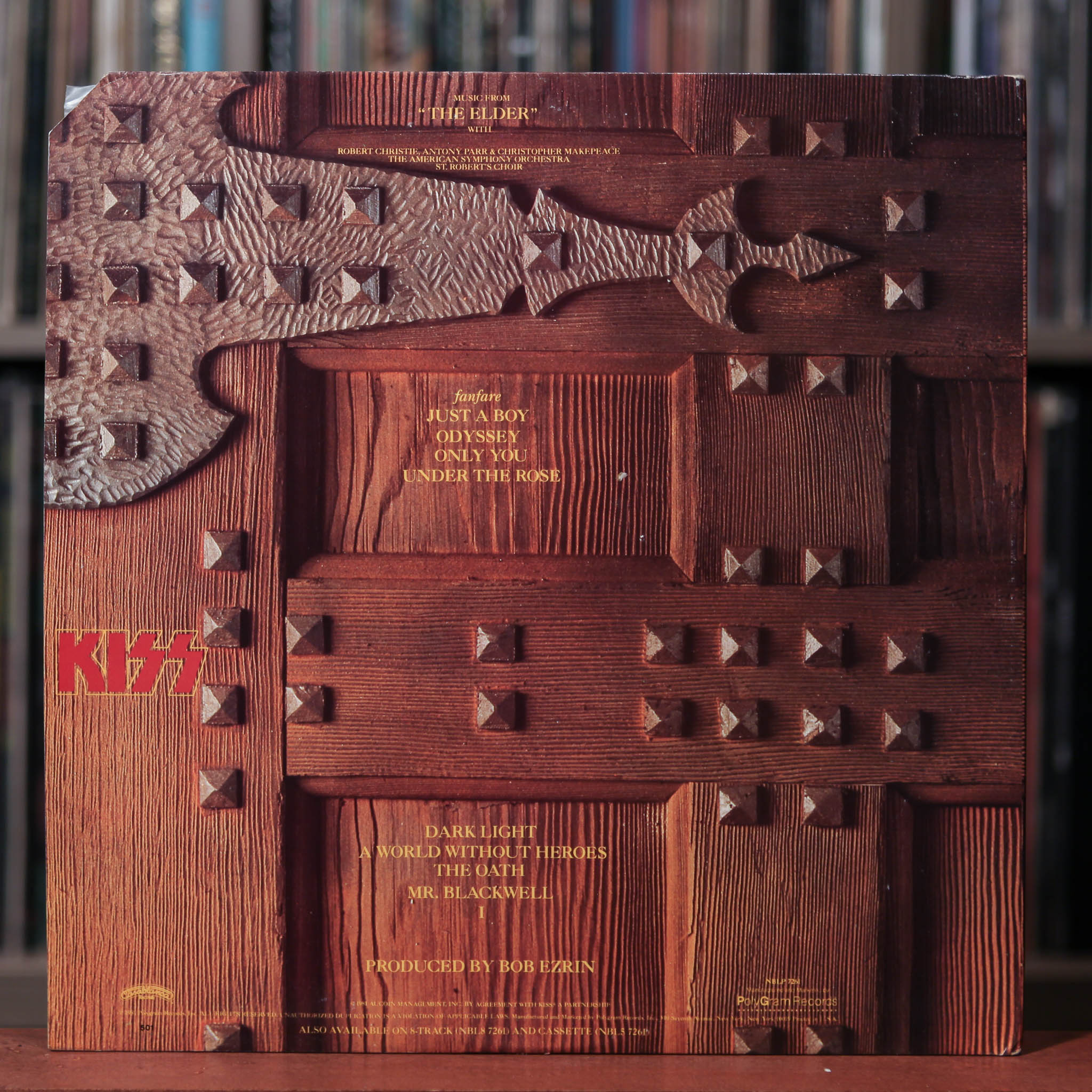 Kiss - (Music From) The Elder - 1981 Casablanca, VG+/EX