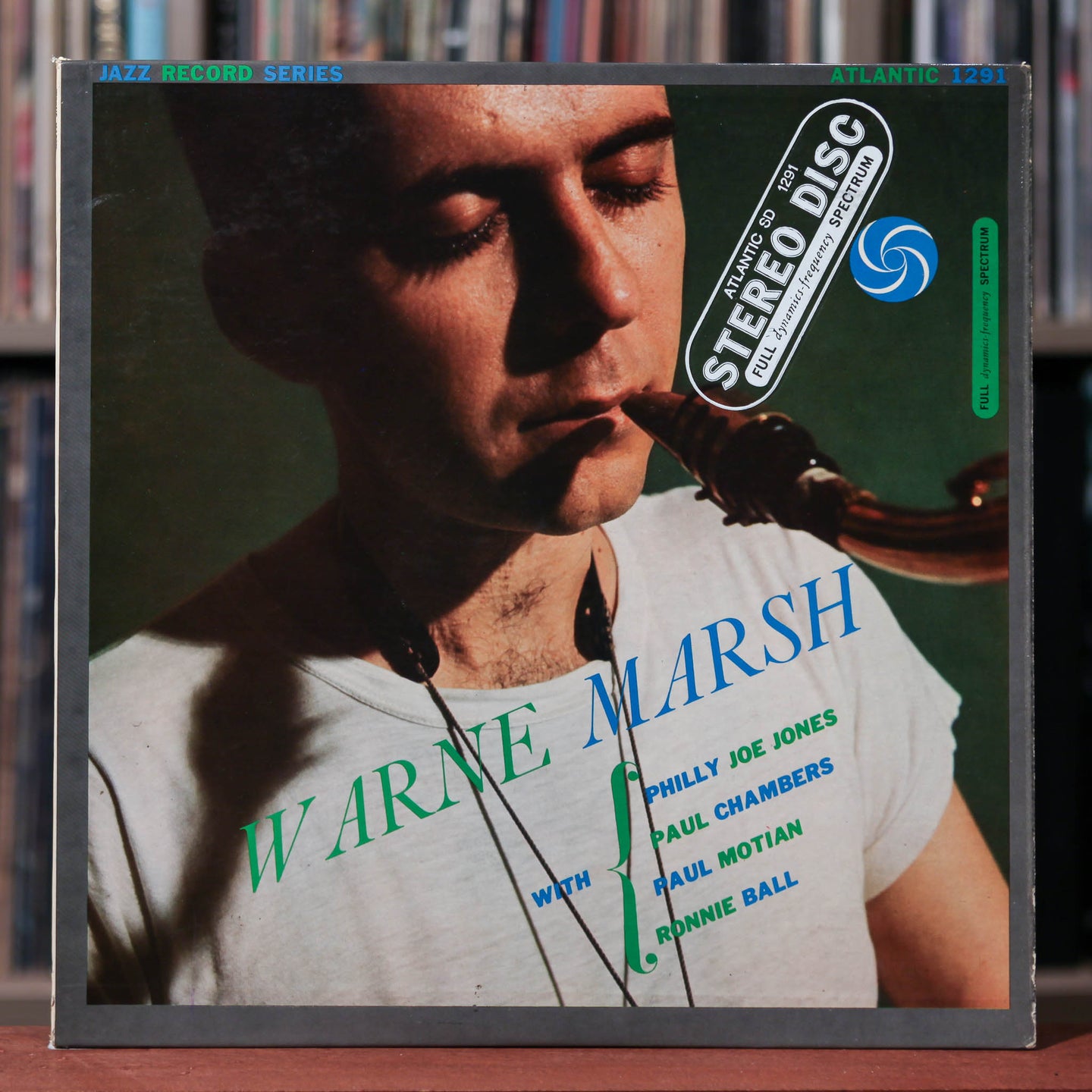 Warne Marsh - Self Titled - 1958 Atlantic - VG+/VG++
