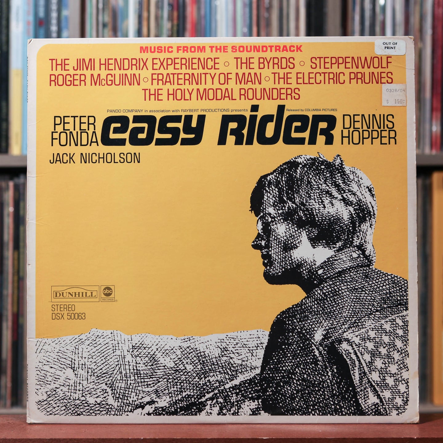 【60's/希少】映画「Easy Rider」サウンドトラック盤LPレコード Easy Rider (Music From The Soundtrack) - 1969 Dunhill, VG/VG