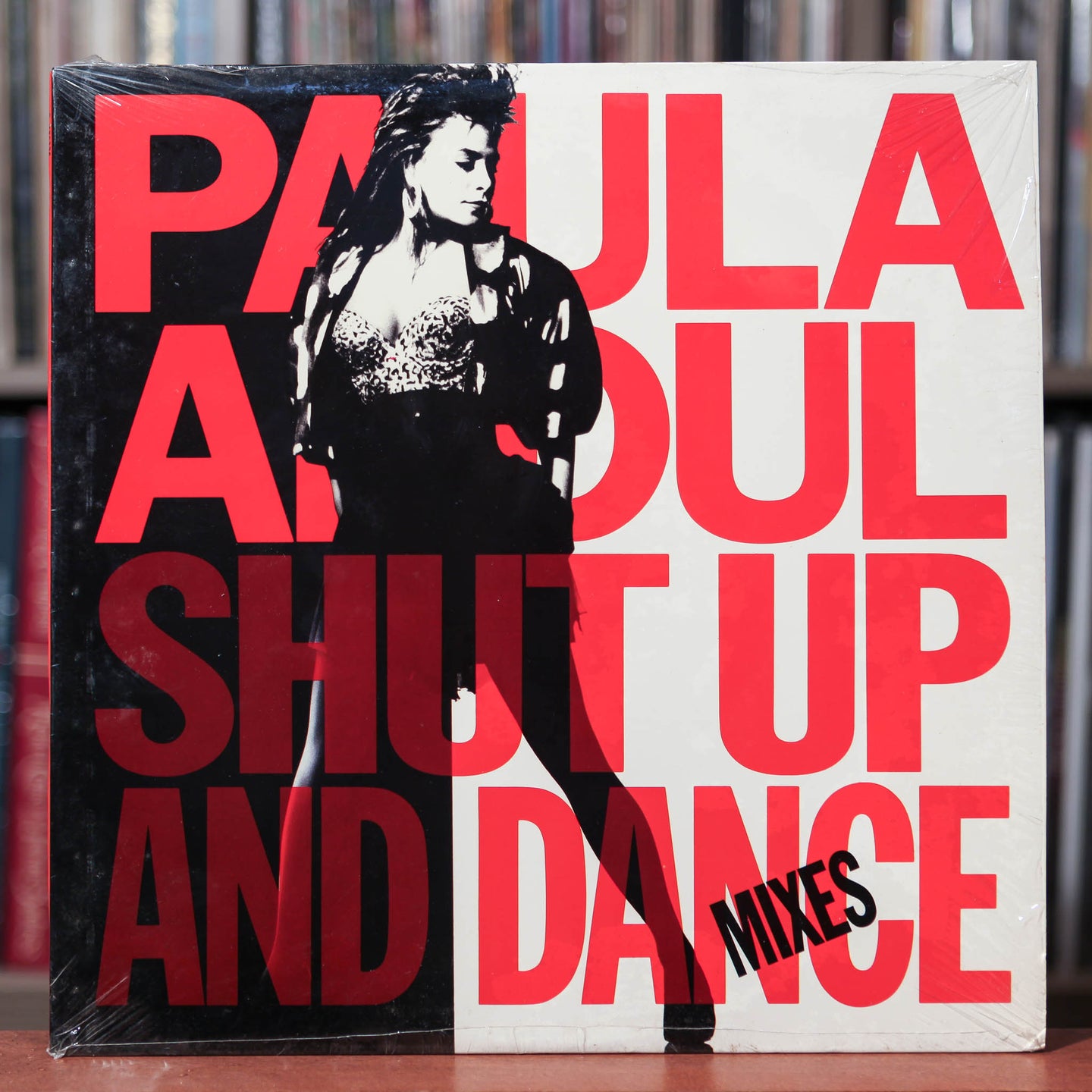 Paula Abdul – Shut Up And Dance - 1990 Virgin, EX/VG+ w/Shrink