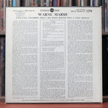 Load image into Gallery viewer, Warne Marsh - Self Titled - 1958 Atlantic - VG+/VG++
