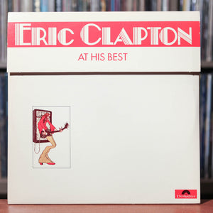 Eric Clapton - At His Best - 2LP - 1975 Polydor, EX/VG+