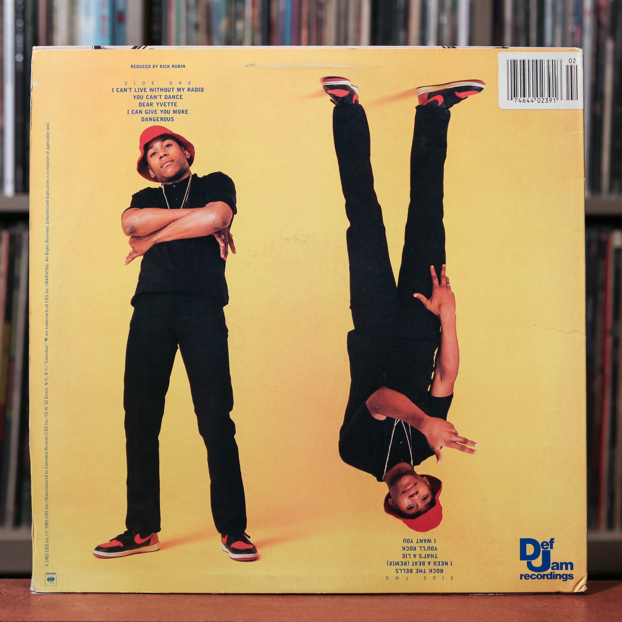 米LP LL Cool J Radio B001977201 Def Jam Recordings /00260 Amazon.com: Radio[LP]: CDs & Vinyl