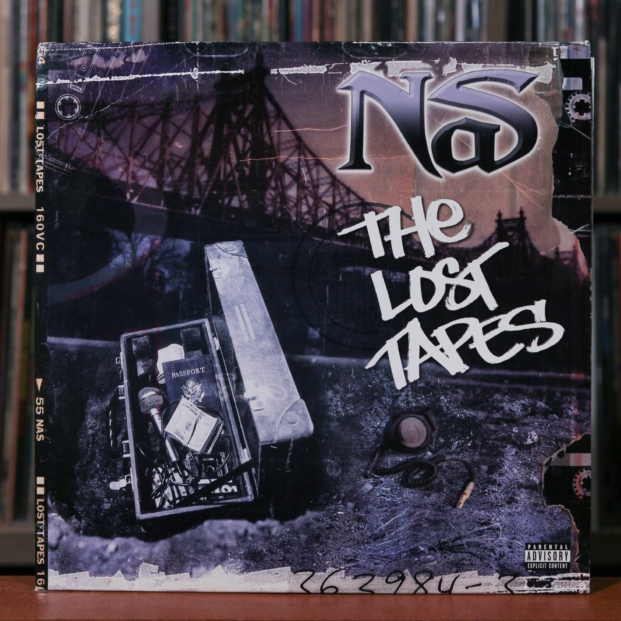 2000枚限定NAS「Lost Tapes」2LPカラー盤　特典7インチ付き Nas - The Lost Tapes - Promo - 2002 Columbia, VG+/VG+