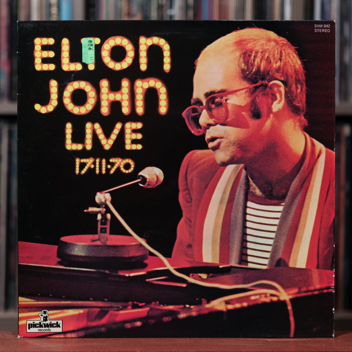 Elton John - Elton John Live 17/11/70 - 1970 Pickwick - VG+/VG+