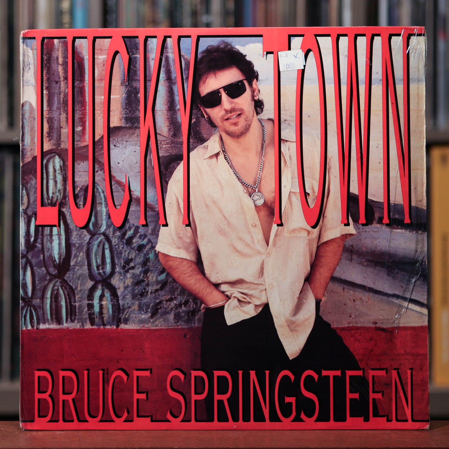 Bruce Springsteen - Lucky Town - 1992 Columbia, VG+/VG+ w/Shrink