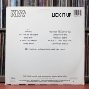 Kiss - Lick It Up - 1983 Mercury, VG+/VG+