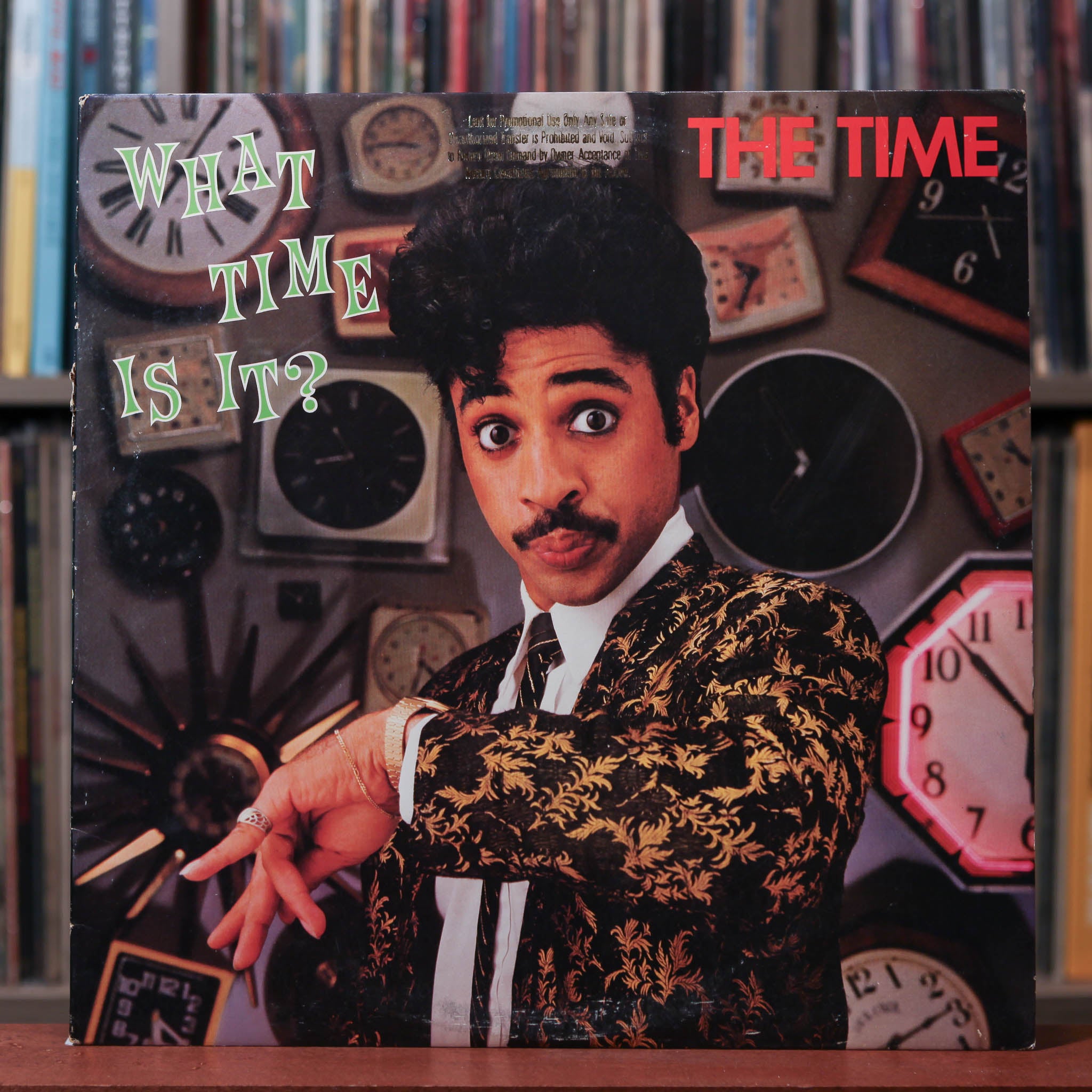 The Time - What Time Is It? - PROMO 1982 Warner Bros. Records, VG/EX