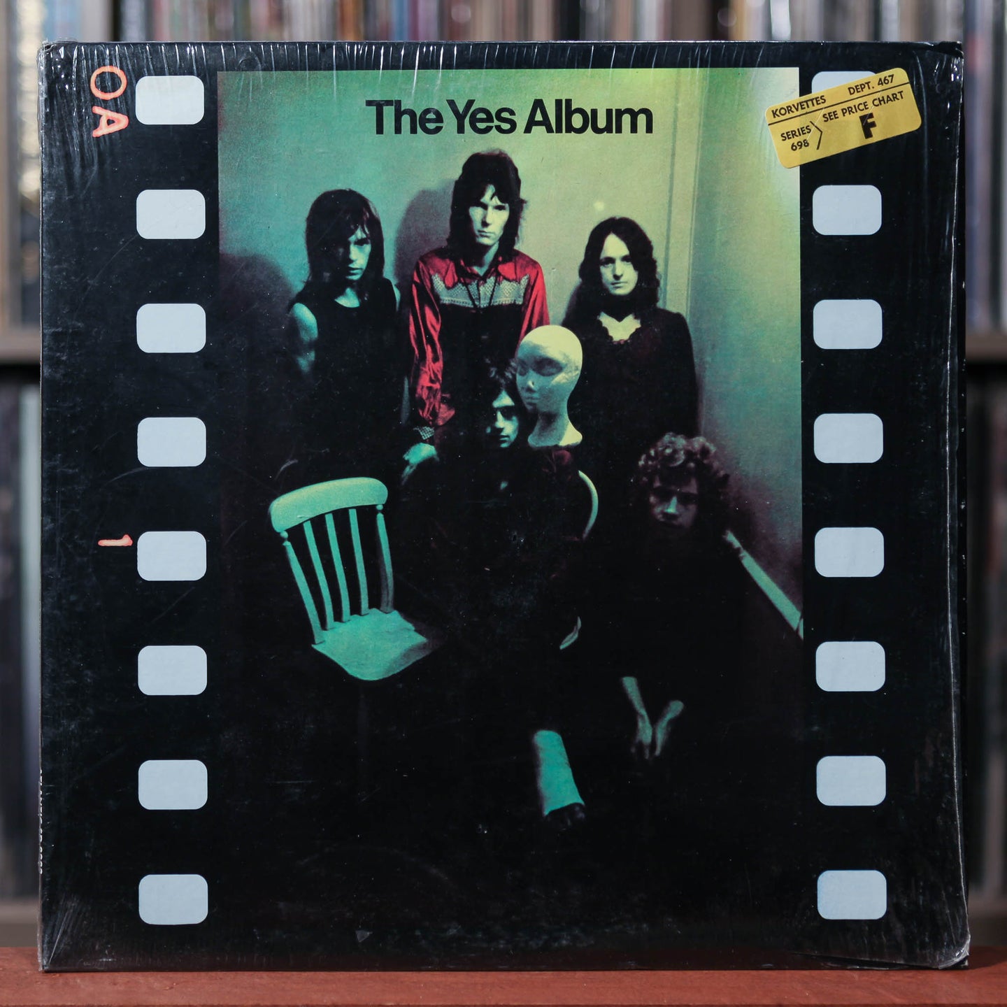 Yes - The Yes Album - 1971 Atlantic, EX/EX w/Shrink