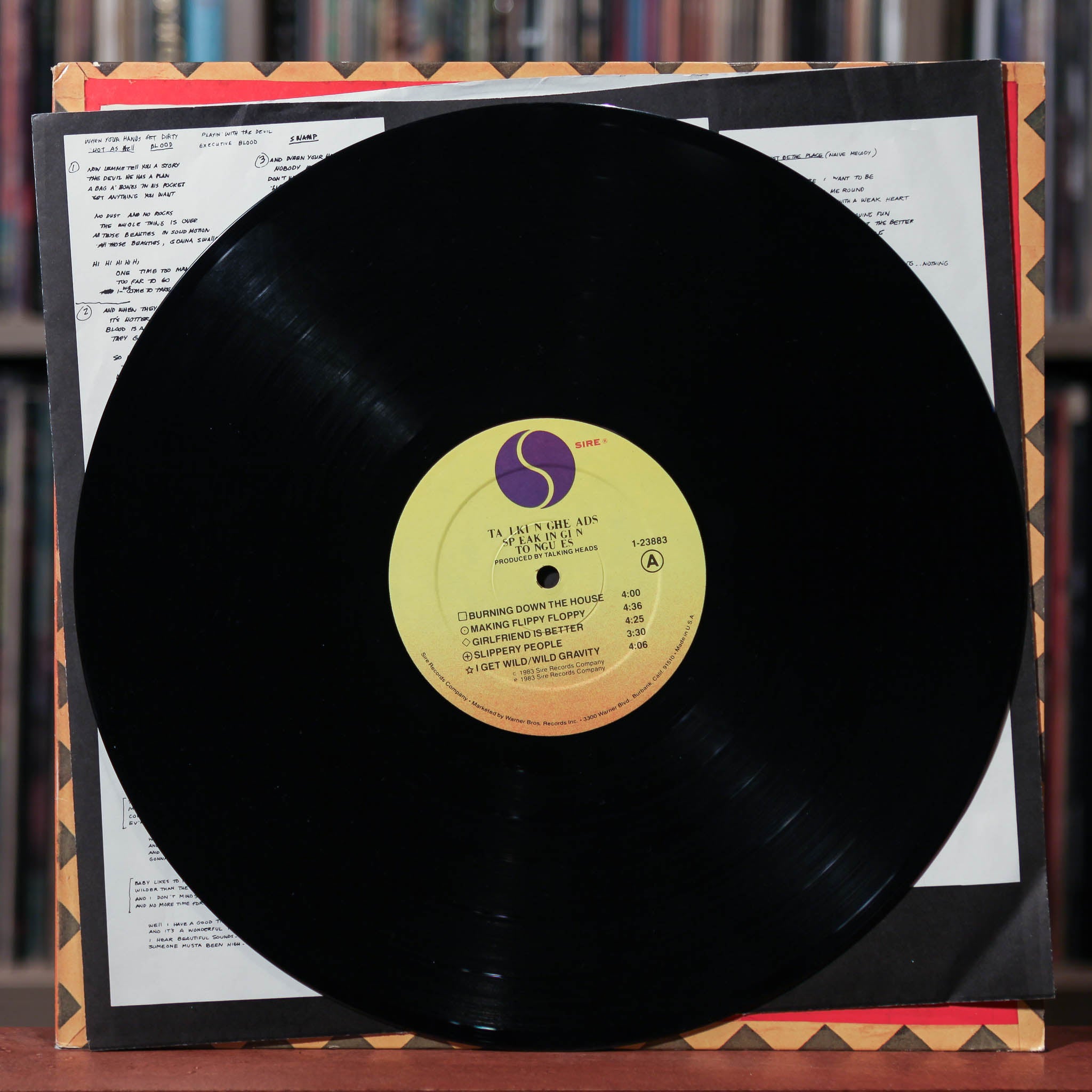 Talking Heads - Speaking In Tongues - 1983 Sire, VG+/VG+