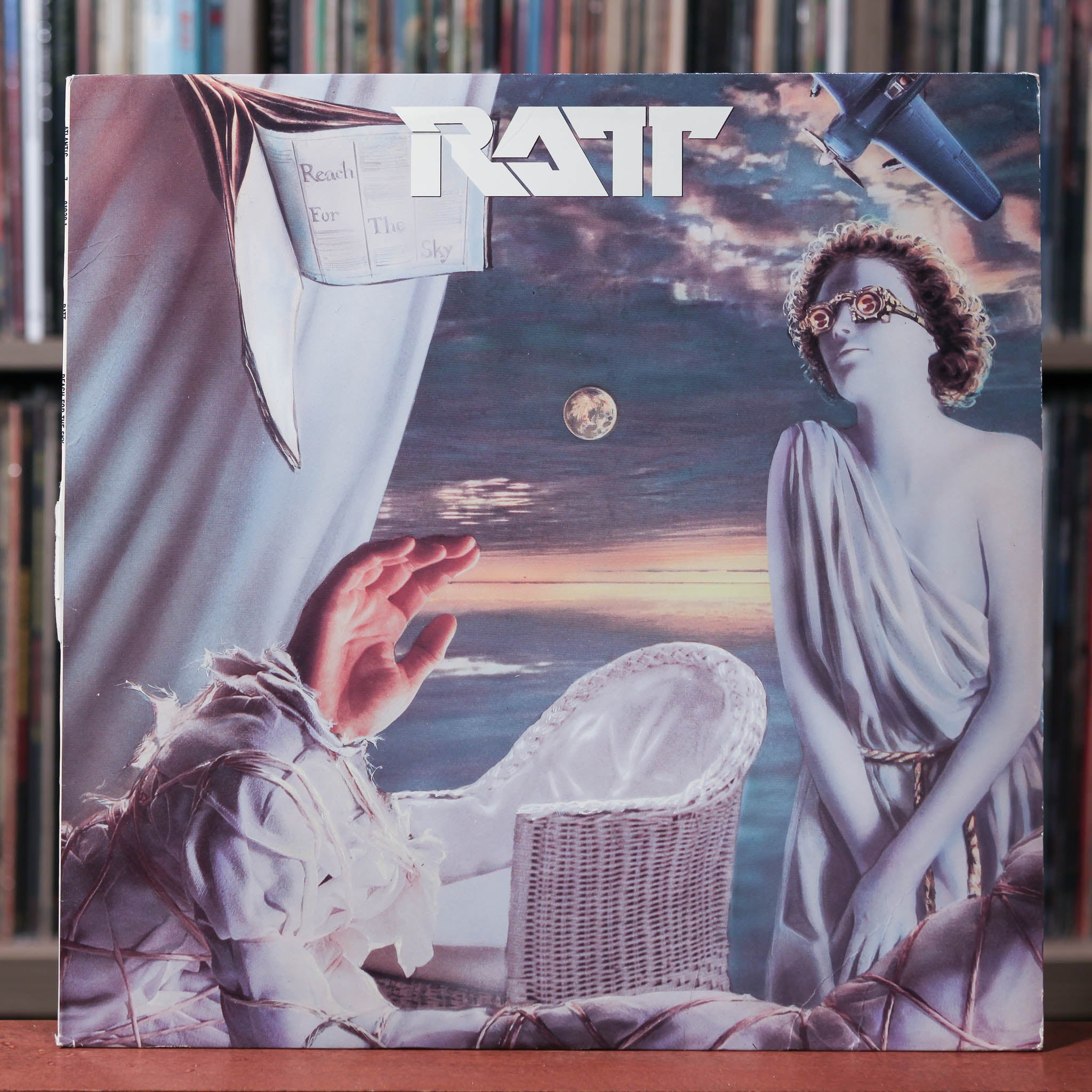Ratt - Reach For The Sky - 1988 Atlantic, VG+/VG+