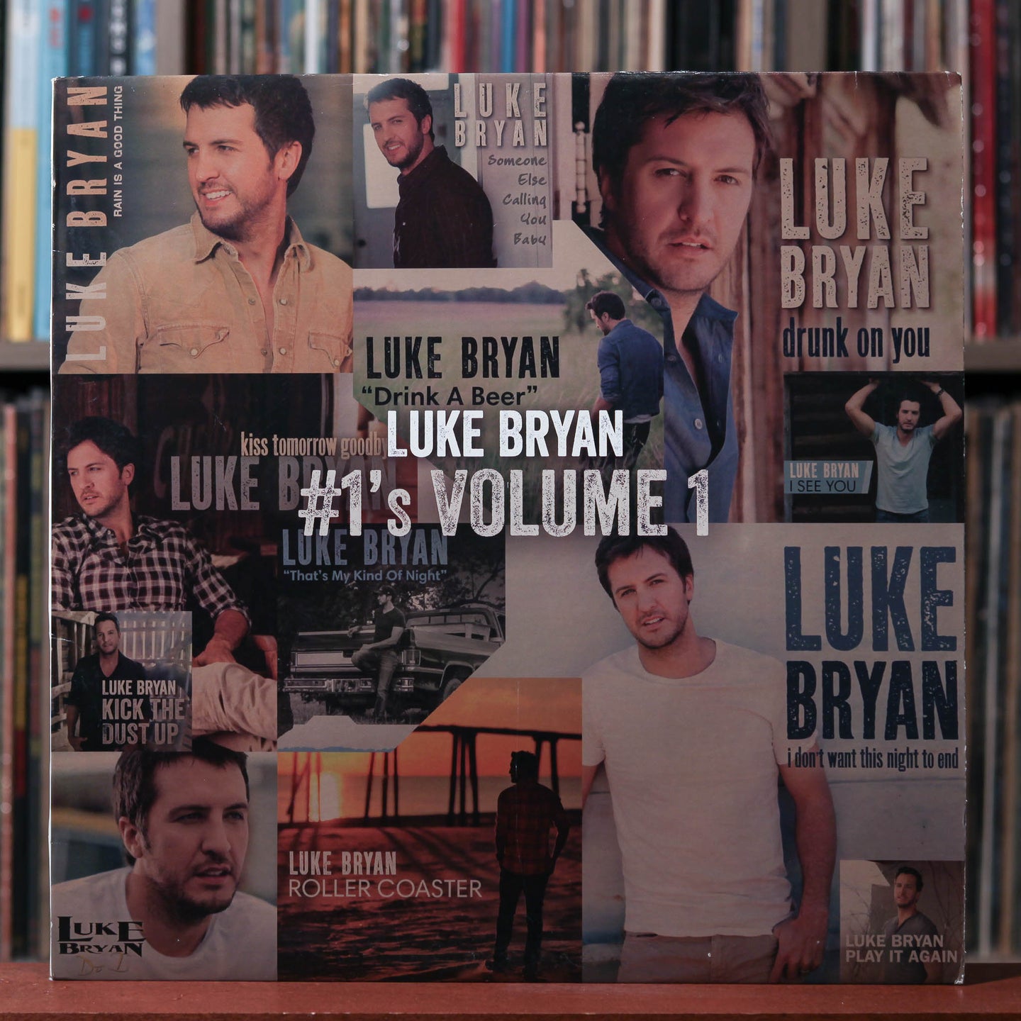 Luke Bryan -  #1's Volume 1 - ROOT BEER vinyl 2020 Capitol Records Nashville, EX/NM