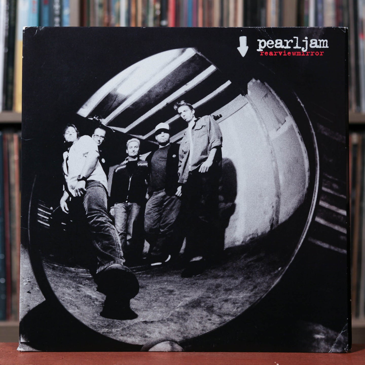 Pearl Jam - Rearviewmirror (Greatest Hits 1991-2003: Vol 2) - Black & Silver Vinyl - 2022 Epic, VG+/VG+
