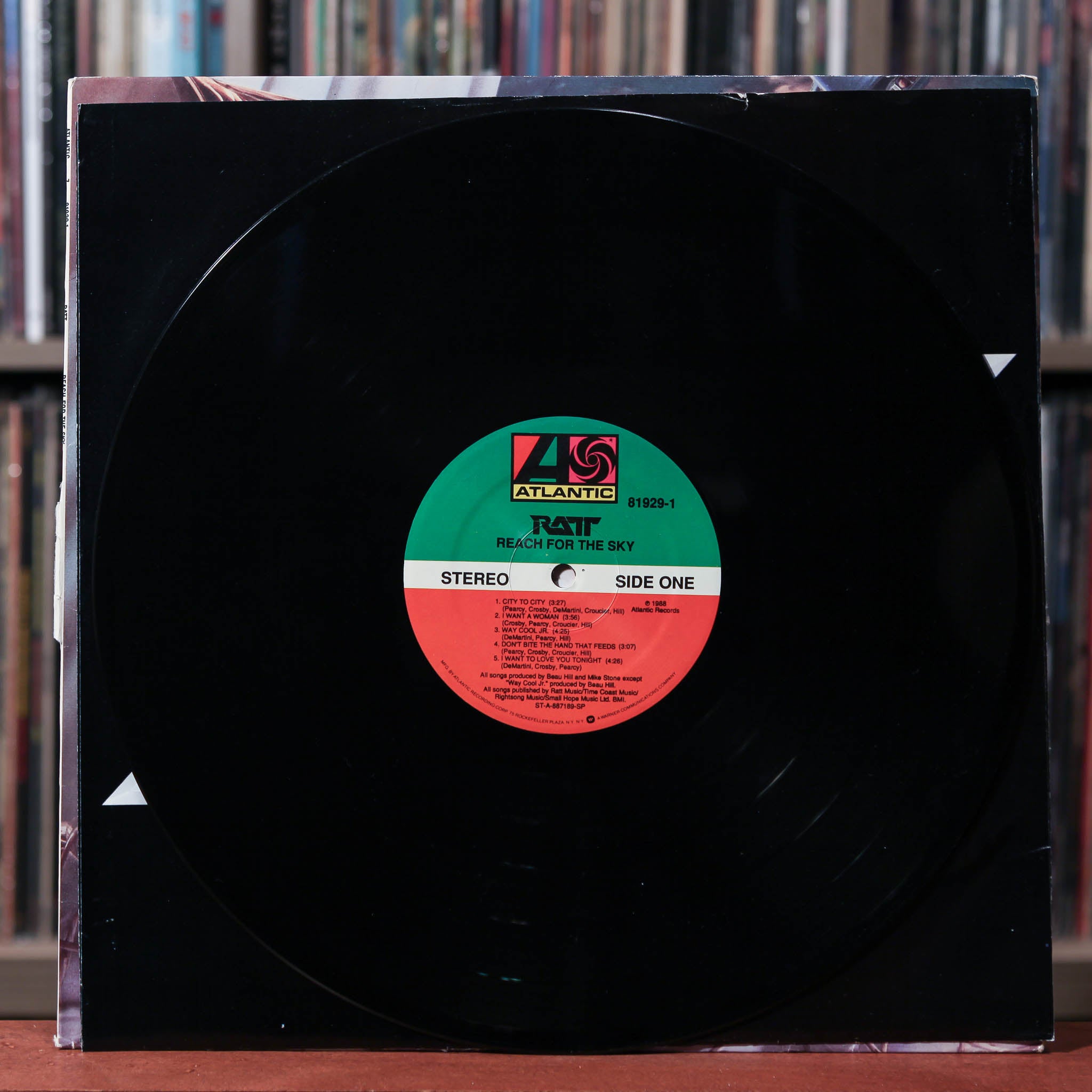 Ratt - Reach For The Sky - 1988 Atlantic, VG+/VG+