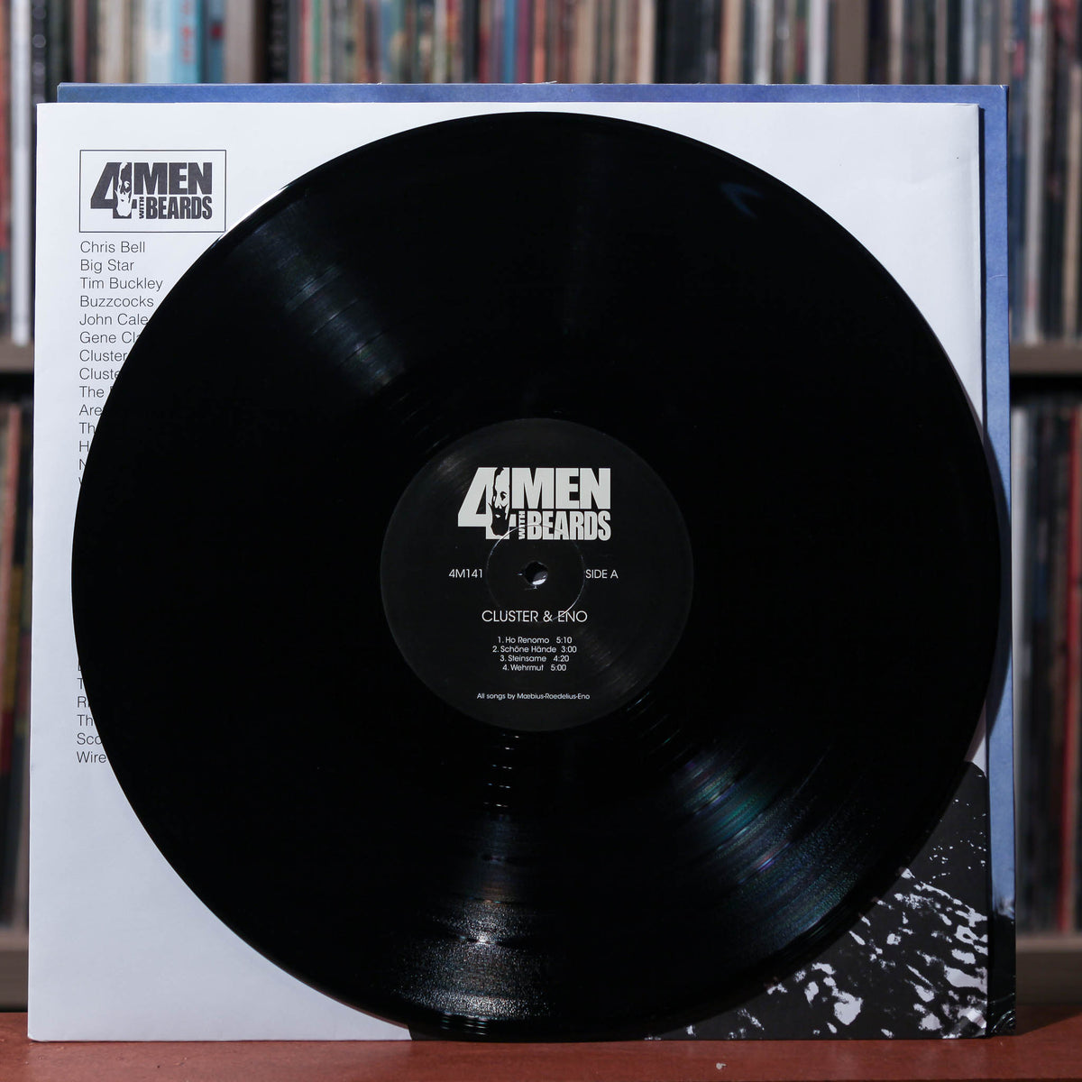 Cluster - Cluster & Eno - 2007 4 Men With Beards, VG+/VG+