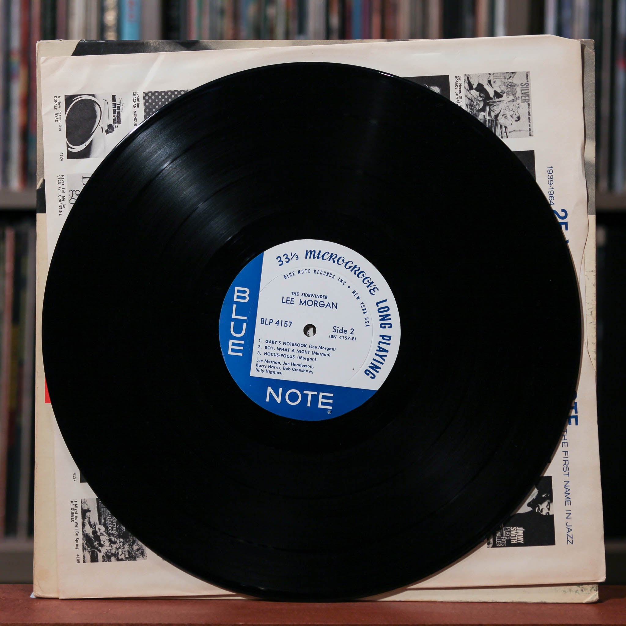 Lee Morgan - The Sidewinder - 1964 Blue Note, VG/VG