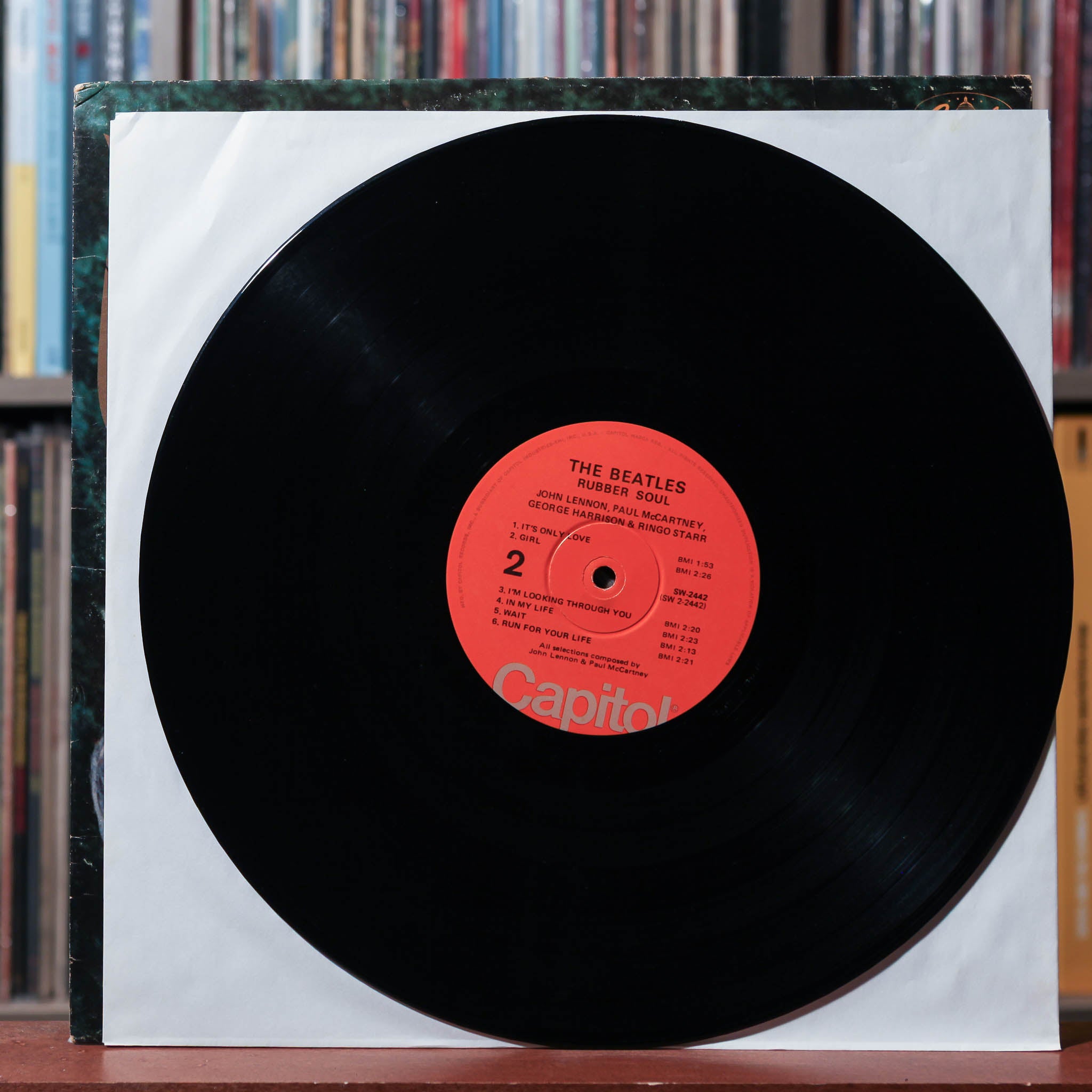 The Beatles - Rubber Soul - 1976 Capitol Records, VG/VG+