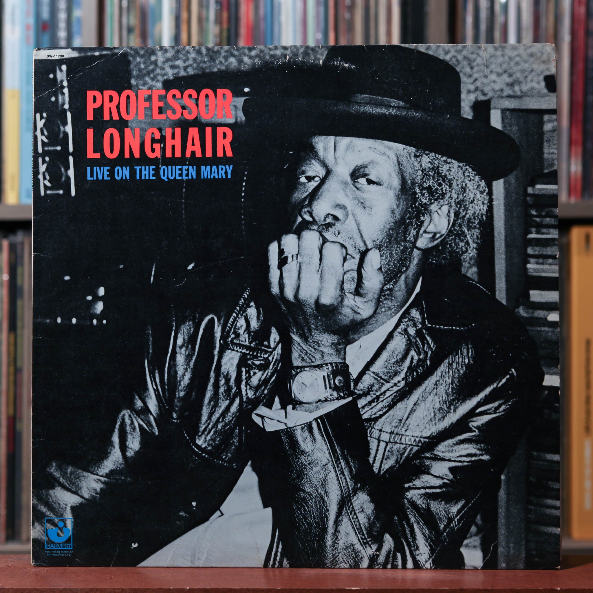 Professor Longhair - Live On The Queen Mary - w/ Autograph SIGNED 1978