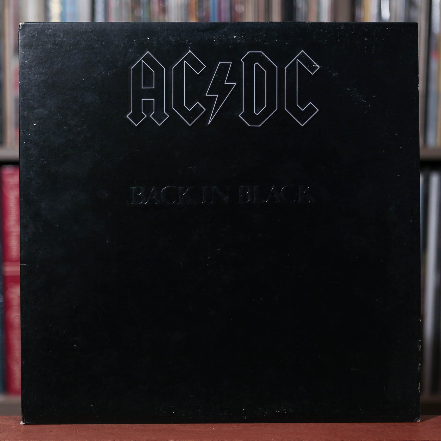 AC/DC - Back in Black - 1980 Atlantic, VG+/VG+