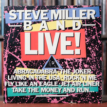Load image into Gallery viewer, Steve Miller Band - Live! - 1983 EMI, - VG+/VG+
