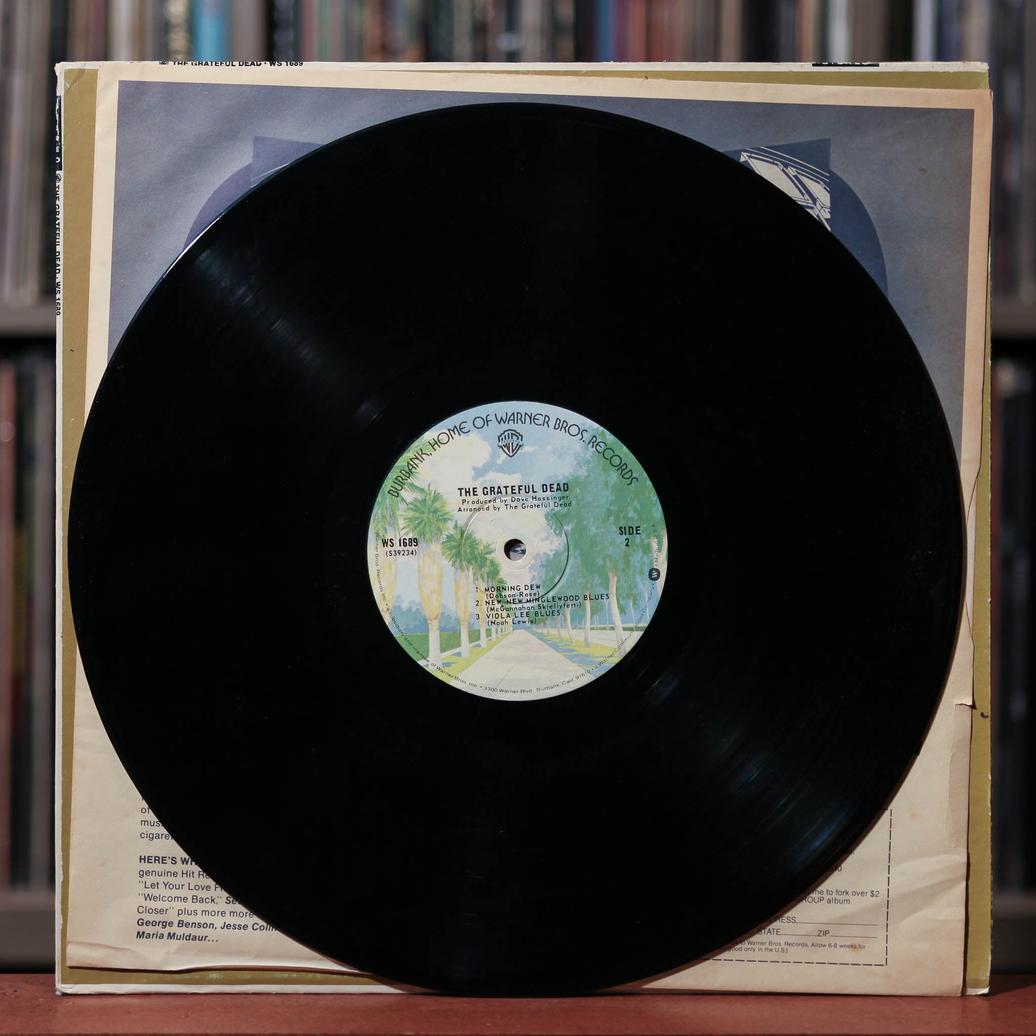 Grateful Dead - Self-Titled - 1974 Warner, VG+/VG+