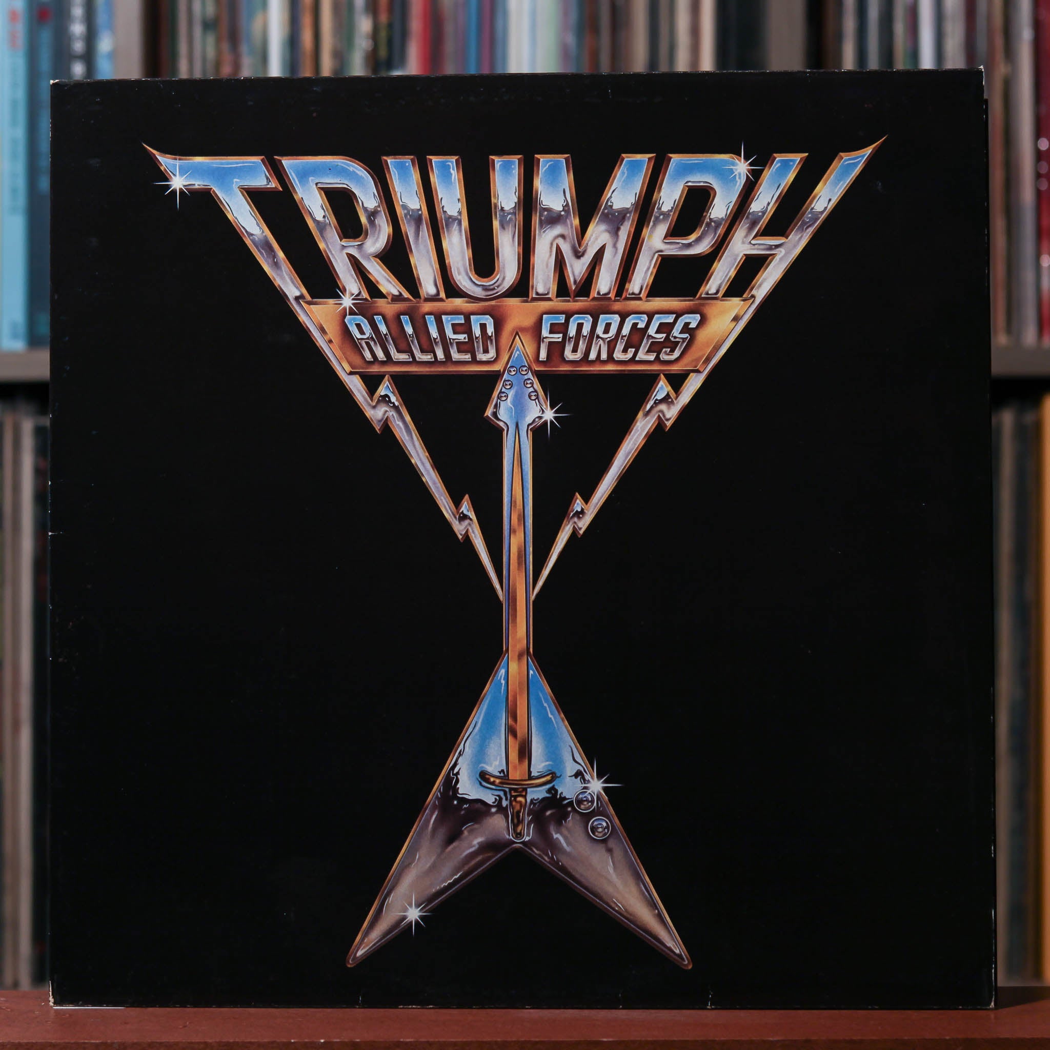 Triumph レコードセット「Allied Forces」「Just a... Triumph レコードセット「Allied Forces」「Just a - メルカリ