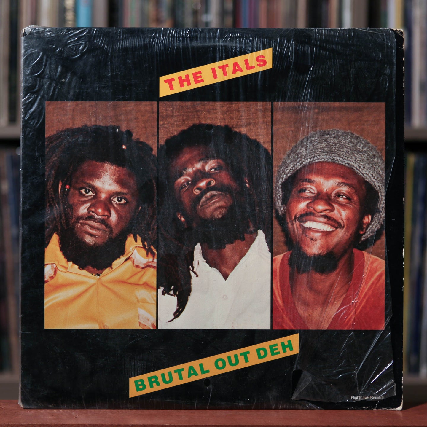 The Itals - Brutal Out Deh - 1981 Nighthawk, VG+/EX w/Shrink