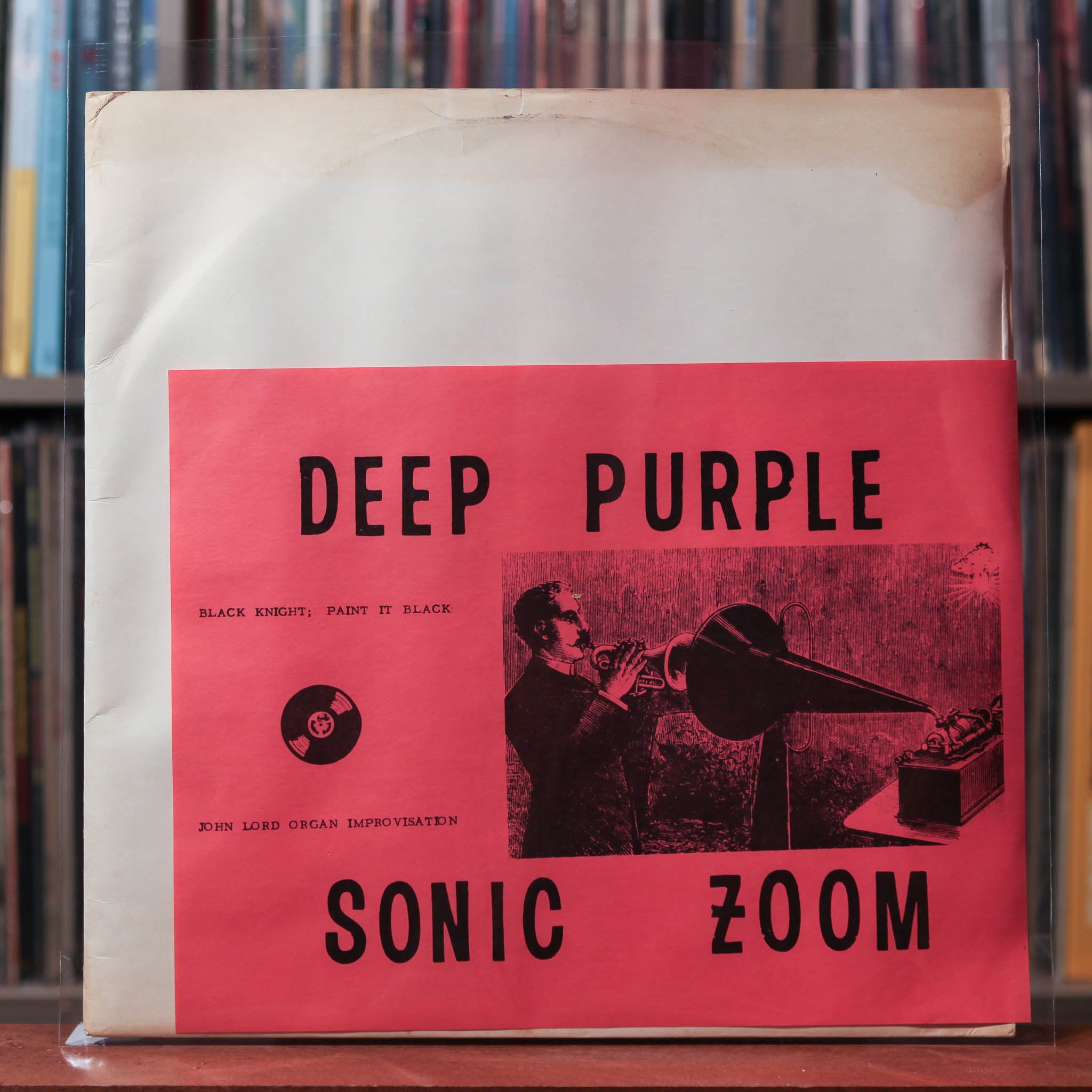 Deep Purple - Sonic Zoom - PRIVATE PRESS 1970 Contra Band Music, VG/VG