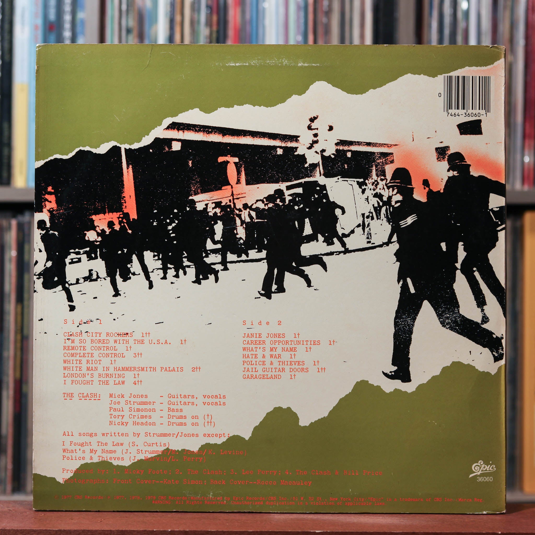 The Clash - The Clash - 1979 Epic, VG/VG+