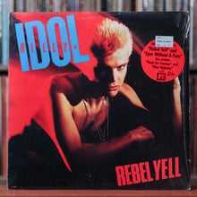 Load image into Gallery viewer, Billy Idol - Rebel Yell - 1983 Chrysalis, VG+/VG+ w/Shrink and Hype
