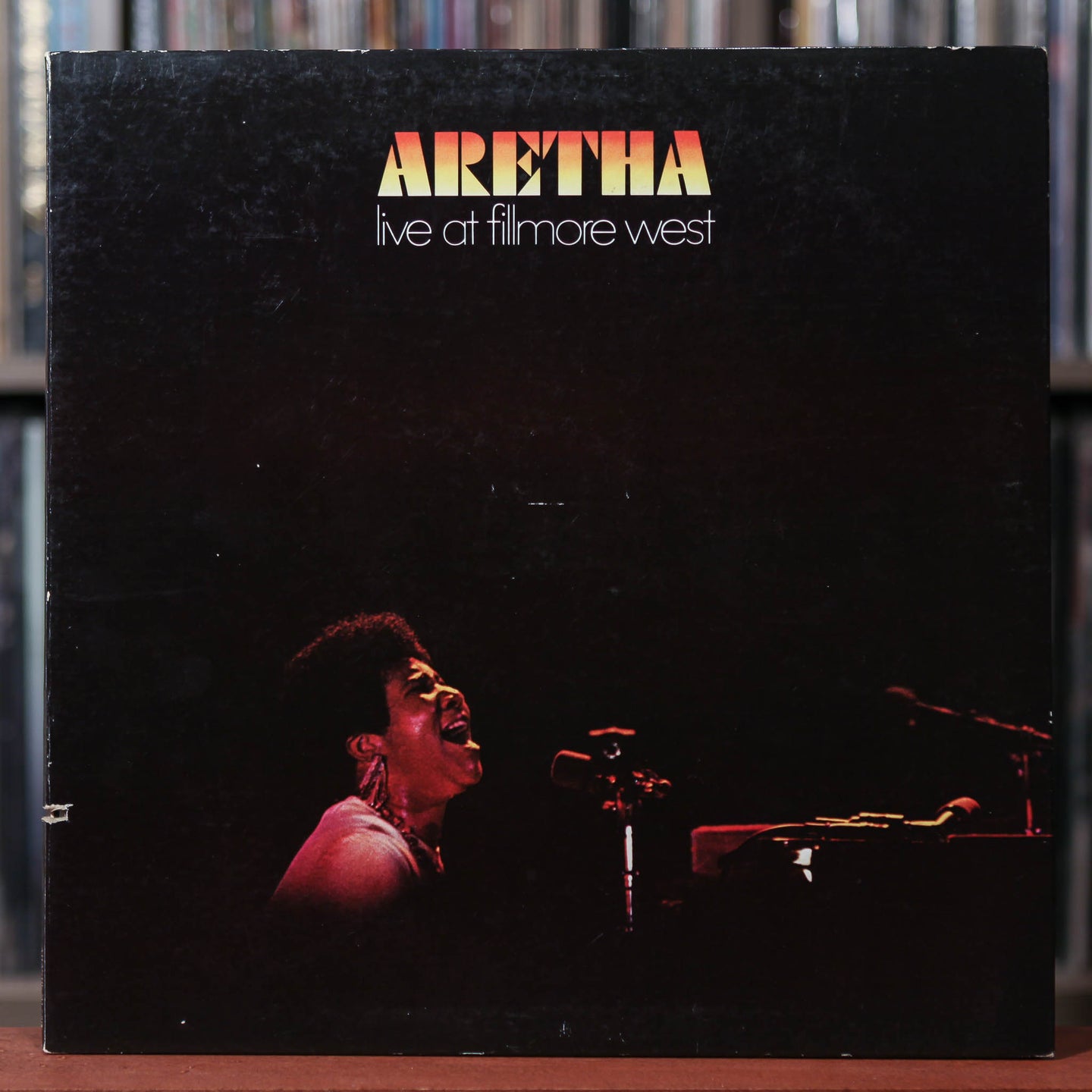 Aretha Franklin - Live At Fillmore West - 1971 Atlantic, VG+/EX