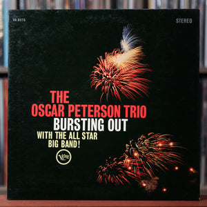The Oscar Peterson Trio - Bursting Out With The All-Star Big Band  - 1962 Verve, EX/VG+