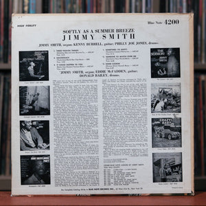 Jimmy Smith - Softly As A Summer Breeze - 1965 Blue Note, VG/VG