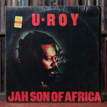 Load image into Gallery viewer, U-Roy - Jah Son Of Africa - UK Import - 1978 Front Line, VG+/VG+ w/Shrink
