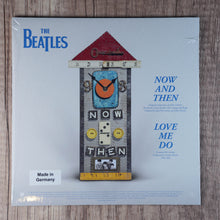 Load image into Gallery viewer, The Beatles - Now And Then / Love Me Do - IN SHRINK 7" 45RPM W/ INSERT &amp; PS MARBLE 2023 Apple Records, M/M
