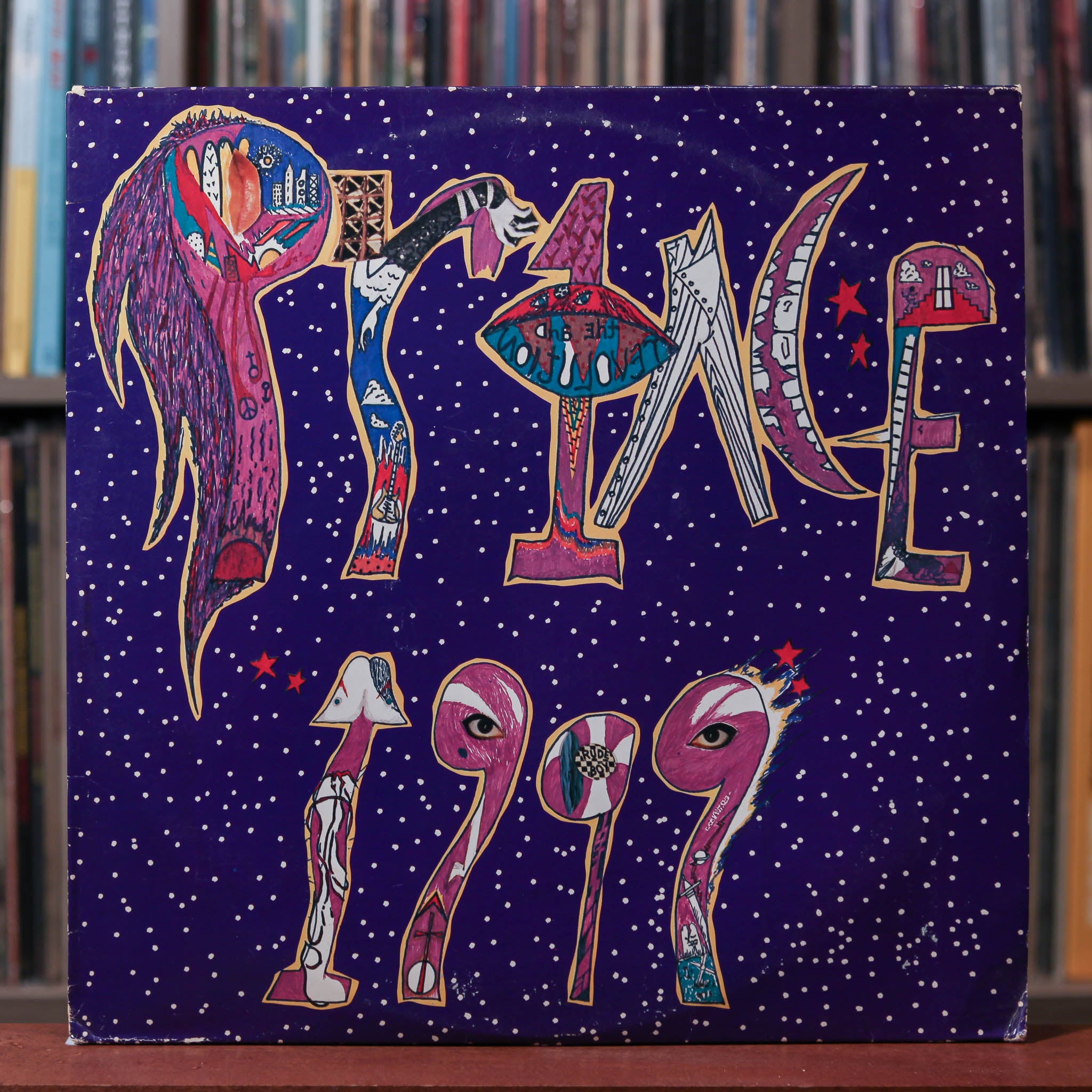 Prince CD 紫色シンボルデザイン　外装一部剥がれ有り Prince - 1999 - 1982 Warner Bros. Records, VG+ Media