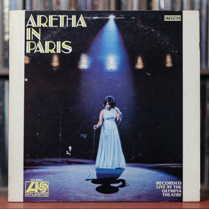 Aretha Franklin - Aretha In Paris - 1968 Atlantic, VG+/VG+
