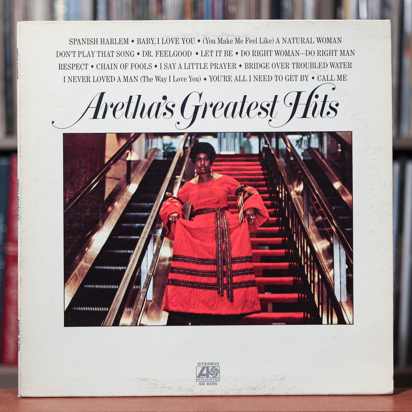 Aretha Franklin - Aretha's Greatest Hits - 1971 Atlantic, VG+/VG+