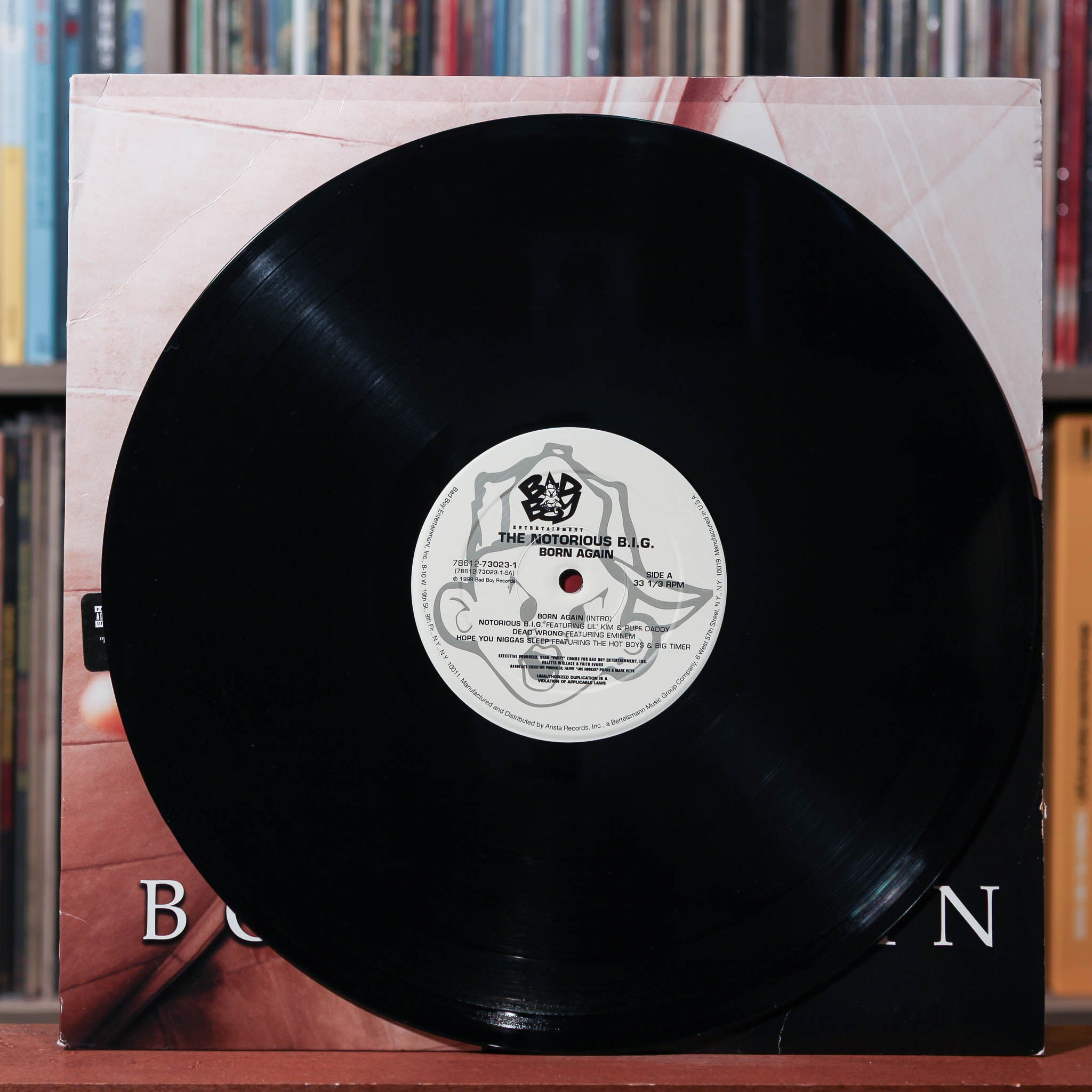 Notorious B.I.G. - Born Again - 2LP PROMO 1999 Bad Boy