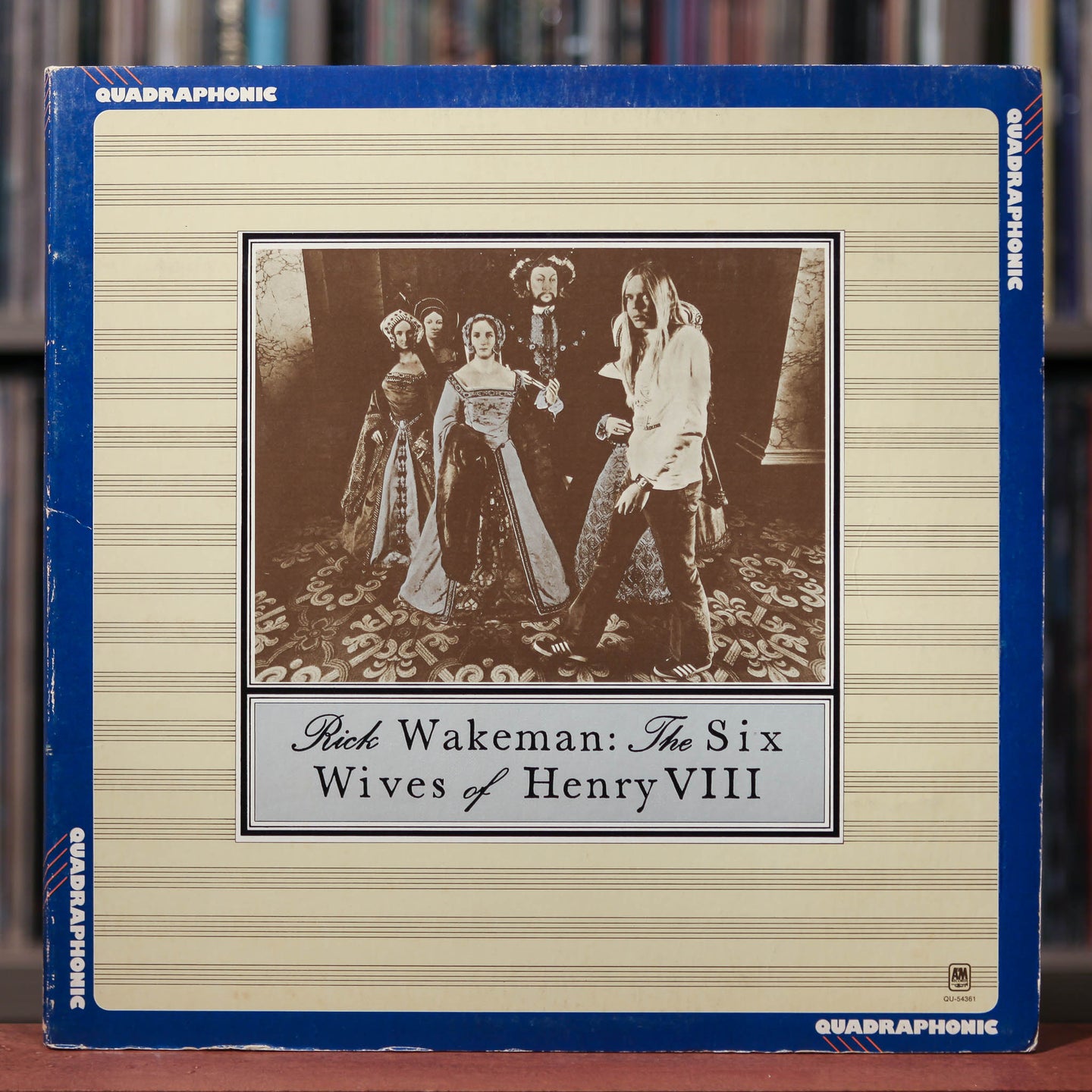 Rick Wakeman - The Six Wives Of Henry VIII - Quadraphonic - 1973 A&M, VG+/VG