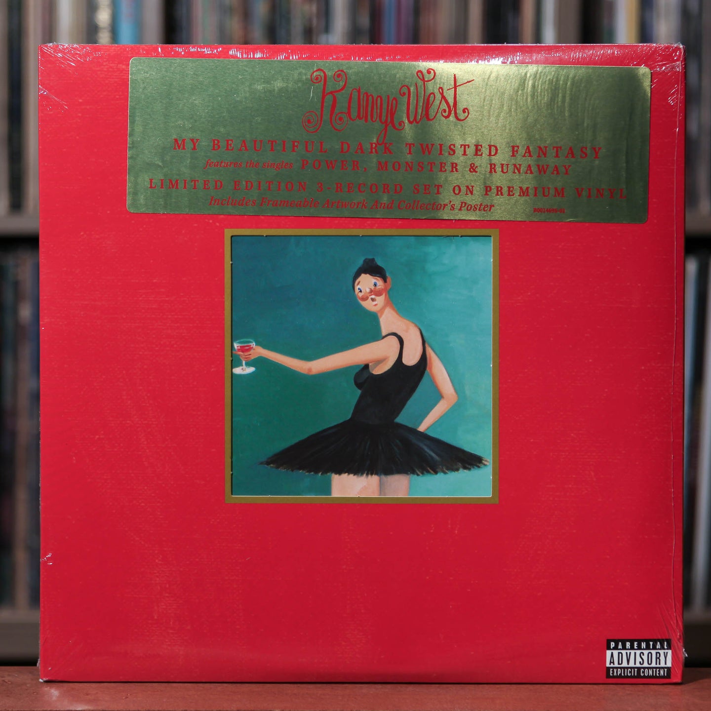 Kanye West - My Beautiful Dark Twisted Fantasy - 3LP - 2010 Roc-A-Fella Records, SEALED