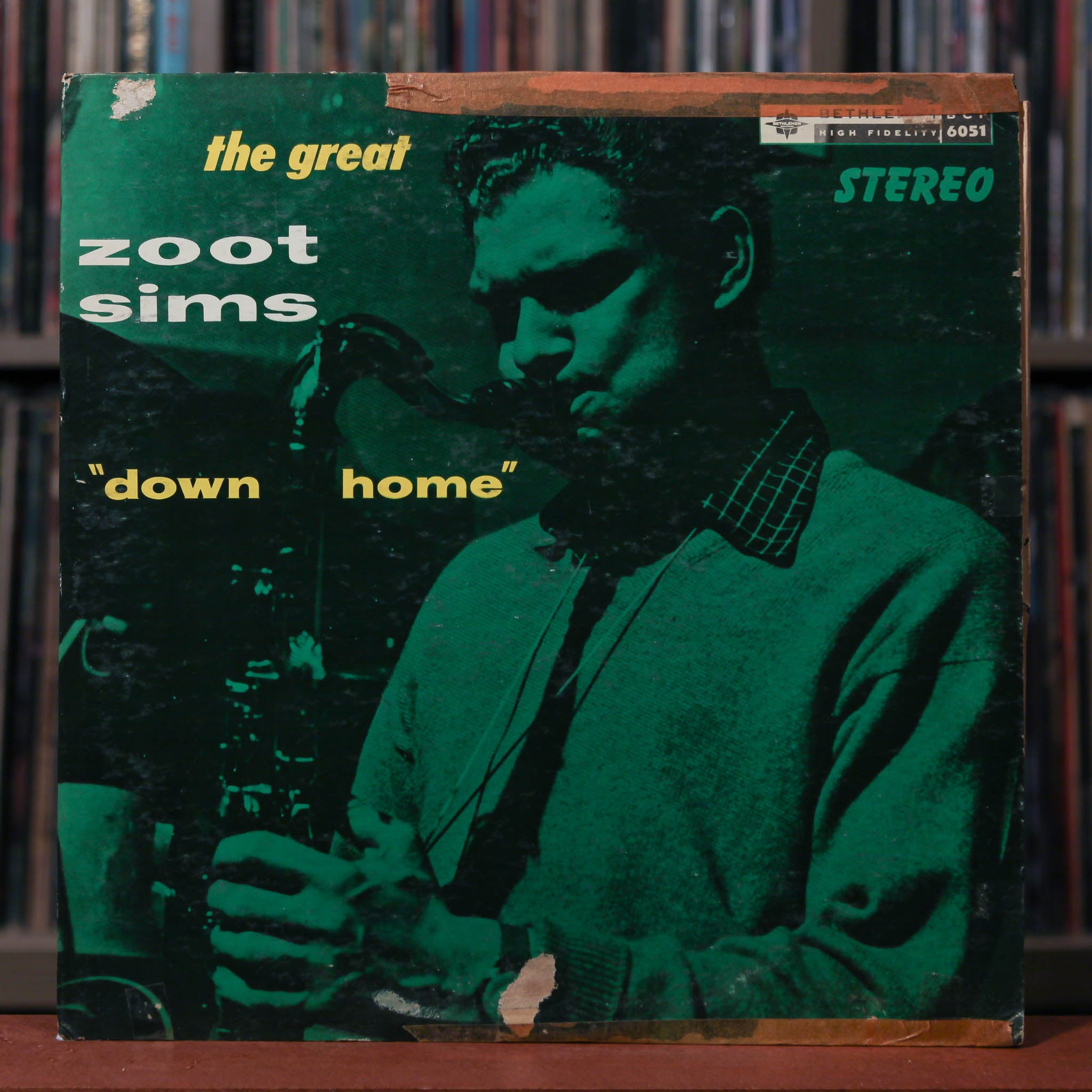 その他 Zoot Sims Down home Zoot Sims - Down Home - 1960 Bethlehem Records, G+/VG