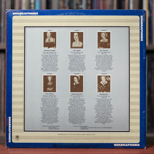 Rick Wakeman - The Six Wives Of Henry VIII - Quadraphonic - 1973 A&M, VG+/VG