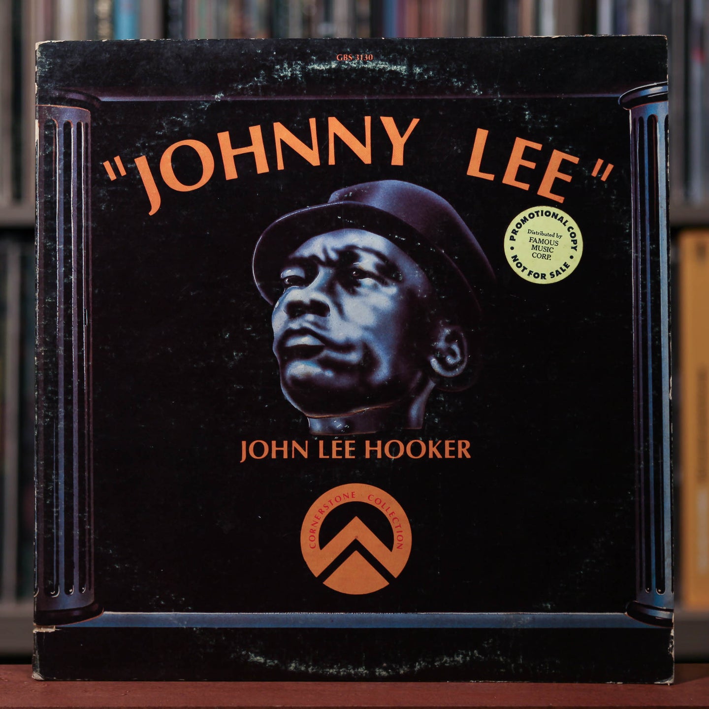 John Lee Hooker - Johnny Lee - 2LP - RARE PROMO - 1972 Greene Bottle Records, VG/VG+