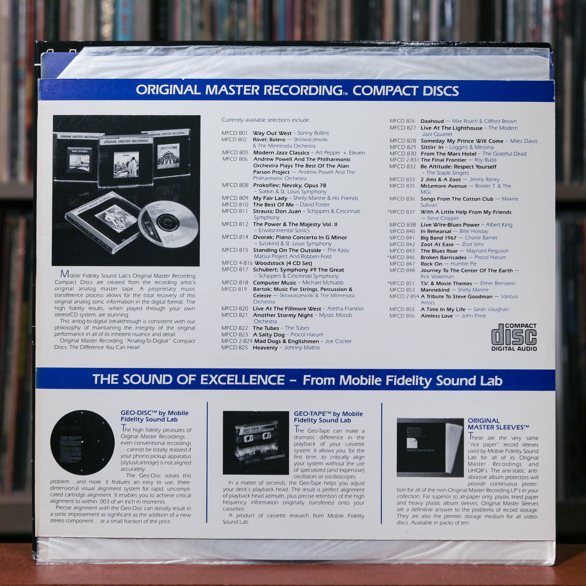 The Beatles - Let It Be - MFSL 1-109 - 1986 Mobile Fidelity Sound Lab,
